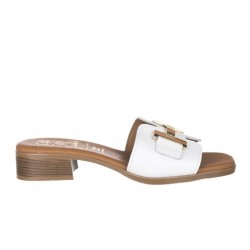 Sandalias Planas Mujer Oh My Sandals 5605 Blanco
