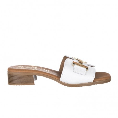 Sandalias Planas Mujer Oh My Sandals 5605 Blanco