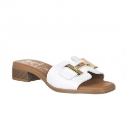 Sandalias Planas Mujer Oh My Sandals 5605 Blanco