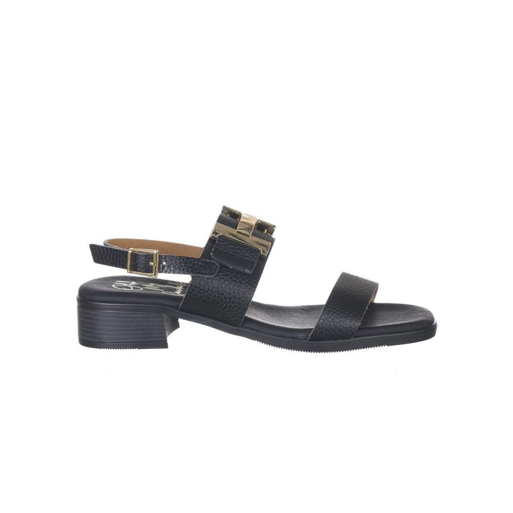Sandalias Planas Mujer Oh My Sandals 5606 Negro