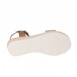 Sandalias Planas Mujer Oh My Sandals 5691 Cuero