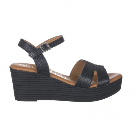 Cuñas Mujer Oh My Sandals 5720 Negro