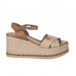 Cuñas Mujer Oh My Sandals 5738 Cuero