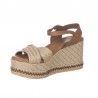 Cuñas Mujer Oh My Sandals 5738 Cuero