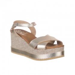 Cuñas Mujer Oh My Sandals 5736 Oro