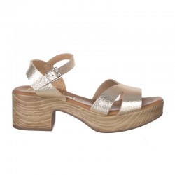 Sandalias de Tacón Mujer Oh My Sandals 5625 Oro