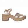 Sandalias de Tacón Mujer Oh My Sandals 5625 Oro