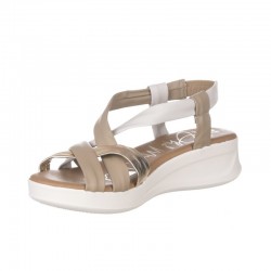 Cuñas Mujer Oh My Sandals 5655 Taupe