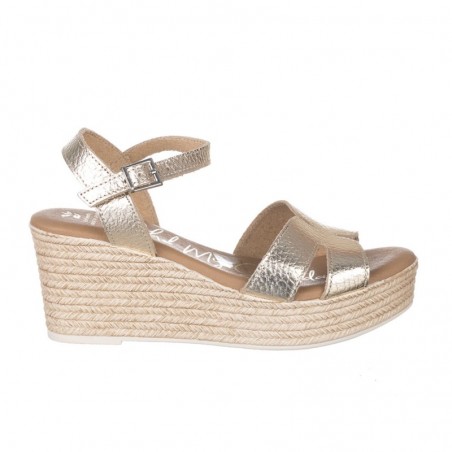 Cuñas Mujer Oh My Sandals 5720 Oro