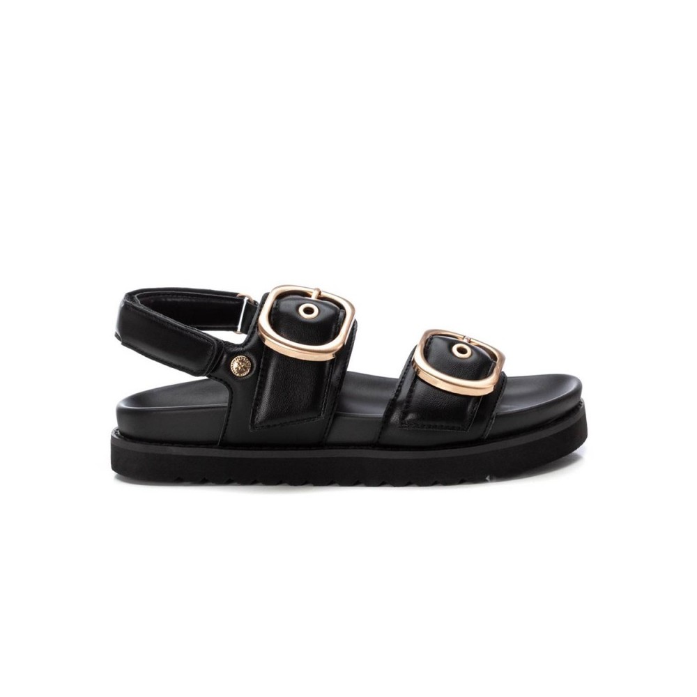 Sandalias Planas Mujer XTI 144129 Negro