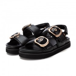 Sandalias Planas Mujer XTI 144129 Negro