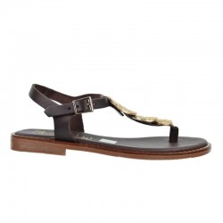 Sandalias Planas Mujer Oh My Sandals 5768 Marron