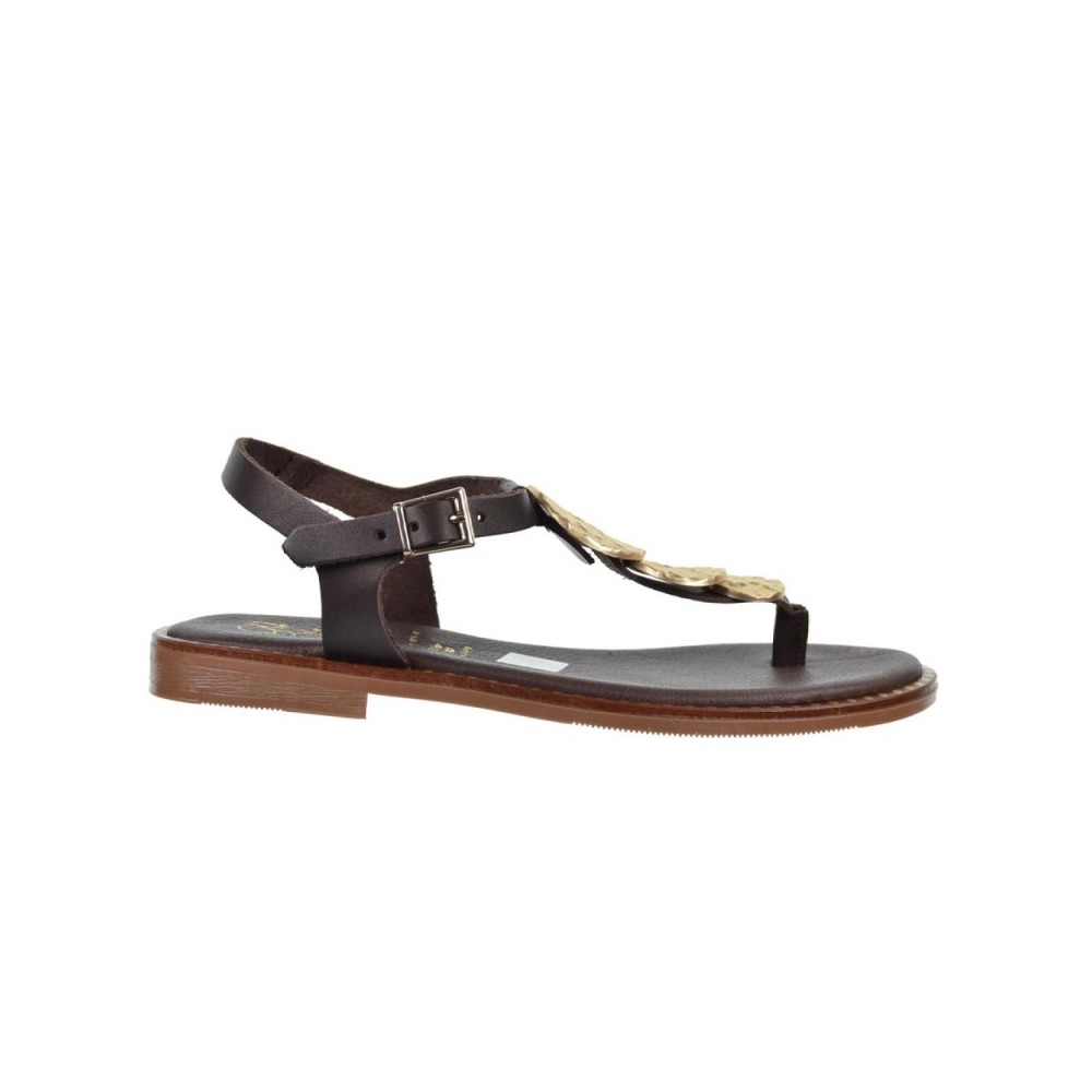 Sandalias Planas Mujer Oh My Sandals 5768 Marron