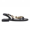 Sandalias Planas Mujer Oh My Sandals 5788 Negro