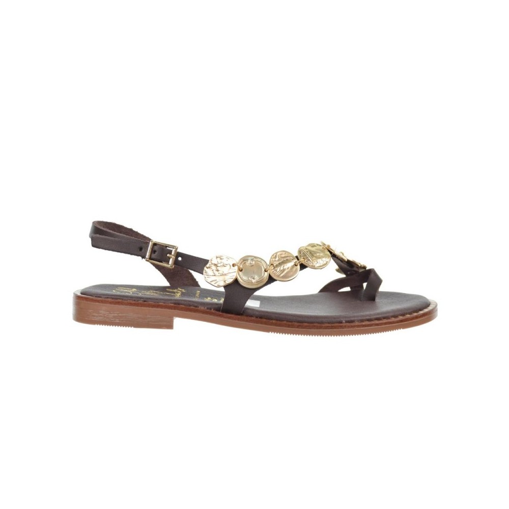 Sandalias Planas Mujer Oh My Sandals 5788 Marron