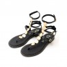 Sandalias Planas Mujer Oh My Sandals 5786 Negro