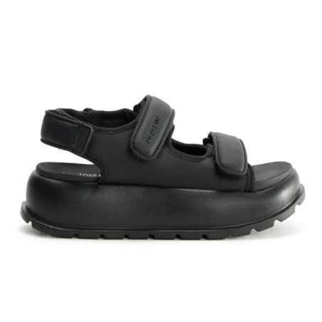 Sandalias Planas Mujer Skechers Galaxy Core Keepin Negro-Negro