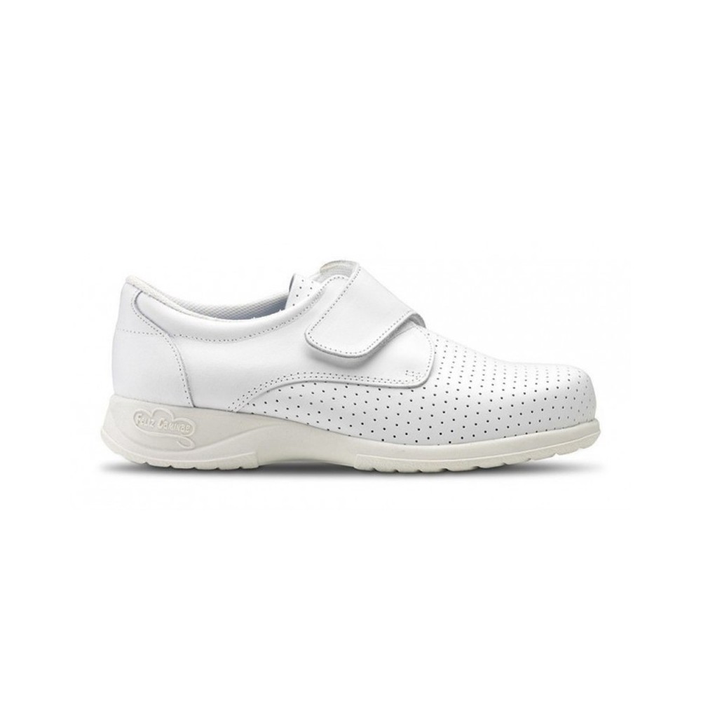 Zapatos Casual Mujer Feliz Caminar Pasadena Blanco