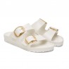 Sandalias Planas Mujer Birkenstock Arizona Big Buckle Eva Beig