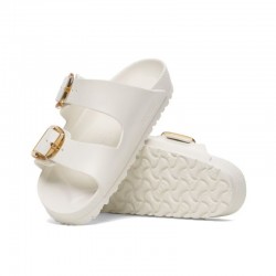 Sandalias Planas Mujer Birkenstock Arizona Big Buckle Eva Beig