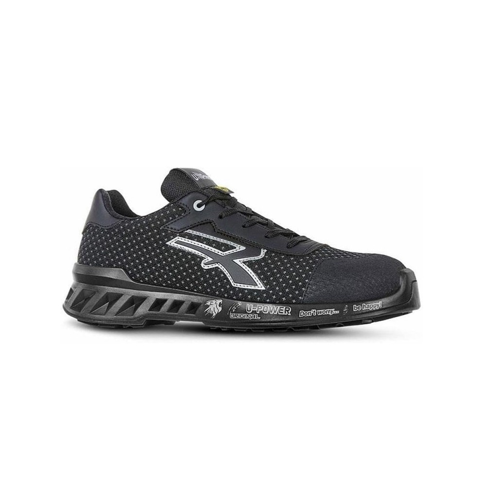 Zapatos de Segurid Hombre U-Power Logan Negro-Negro