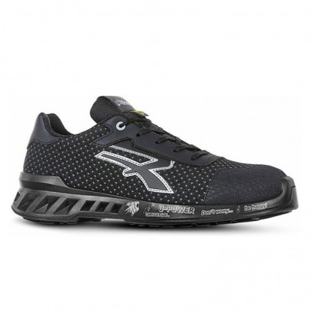 Zapatos de Segurid Hombre U-Power Logan Negro-Negro