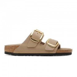 Sandalias Bio Mujer Birkenstock Arizona Big Buckle Taupe