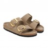 Sandalias Bio Mujer Birkenstock Arizona Big Buckle Taupe