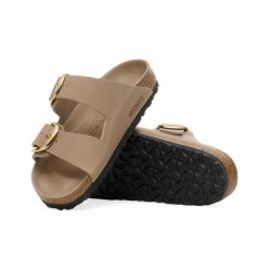 Sandalias Bio Mujer Birkenstock Arizona Big Buckle Taupe