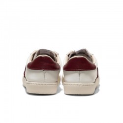 Sneakers Mujer Victoria Berlín Piel & Serraje Burdeos