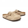 Zuecos Mujer Birkenstock Boston Leve Beig