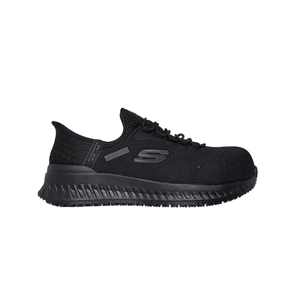 Zapatos de Segurid Mujer Skechers Slip-Ins Work Negro