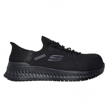 Zapatos de Segurid Mujer Skechers Slip-Ins Work Negro