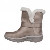 Botas Planas Mujer Skechers Slip-Ins Relaxed Fit Taupe