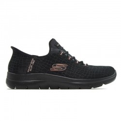 Sneakers Mujer Skechers Summits-Cla Negro-Oro