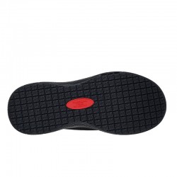 Sneakers Mujer Skechers Slip-Ins Work: Summir Negro-Negro