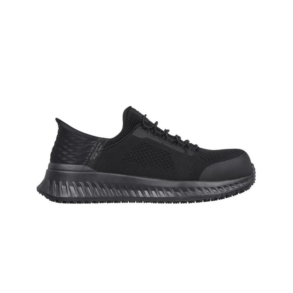 Zapatos de Segurid Hombre Skechers Slip-Ins Work Negro-Negro