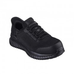 Zapatos de Segurid Hombre Skechers Slip-Ins Work Negro-Negro