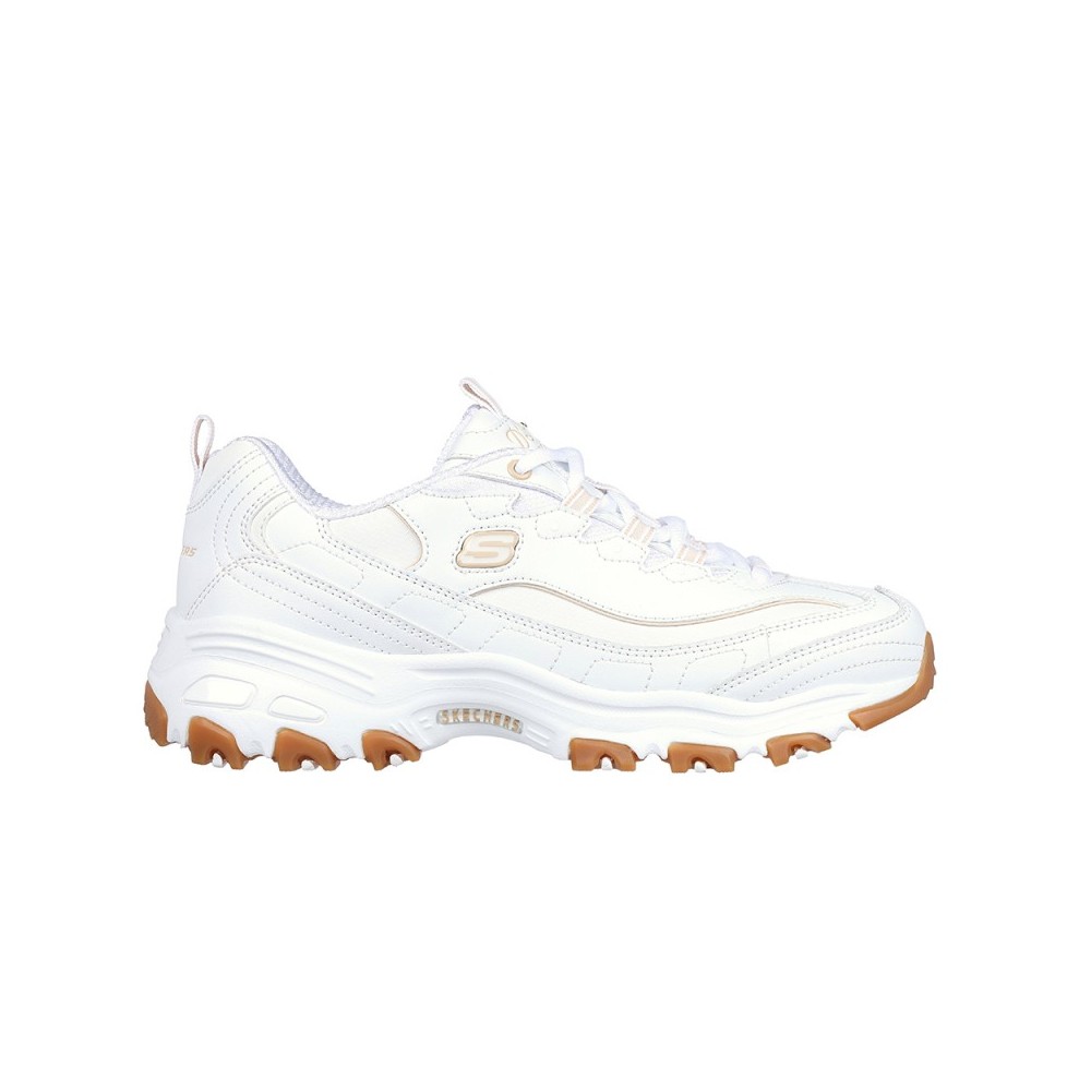 Sneakers Mujer Skechers D´lites Good Blanco