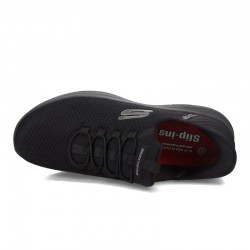 Sneakers Hombre Skechers Slip-Ins Work: Summin Negro-Negro