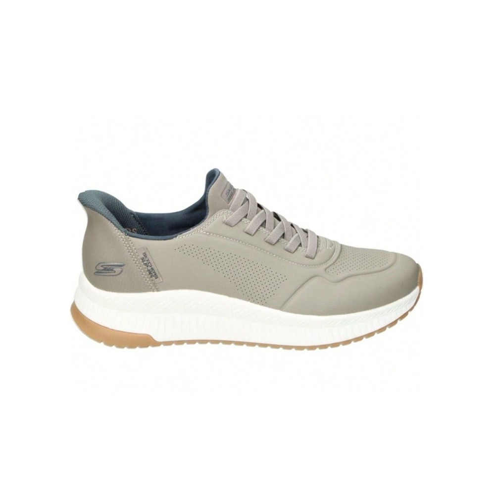 Sneakers Hombre Skechers Slip-Ins Bobs Squad Kaki