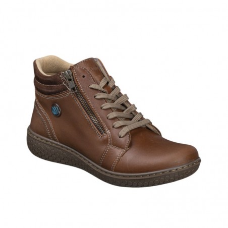 Botines Planos Mujer Laura Azaña 28106 Cuero