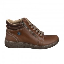 Botines Planos Mujer Laura Azaña 28106 Cuero