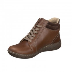 Botines Planos Mujer Laura Azaña 28106 Cuero