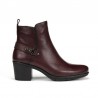Botines de Tacón Mujer Fluchos Nydia F1798 Burdeos