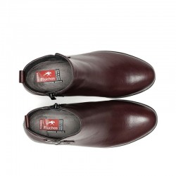 Botines de Tacón Mujer Fluchos Nydia F1798 Burdeos
