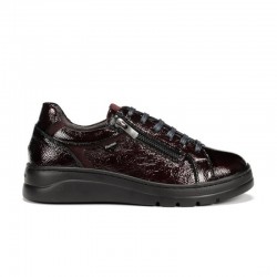 Zapatos Casual Mujer Fluchos F1666 Burdeos