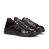 Zapatos Casual Mujer Fluchos F1666 Burdeos