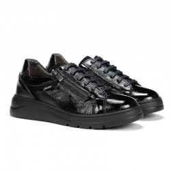 Zapatos Casual Mujer Fluchos F1666 Negro