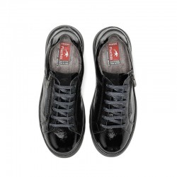 Zapatos Casual Mujer Fluchos F1666 Negro